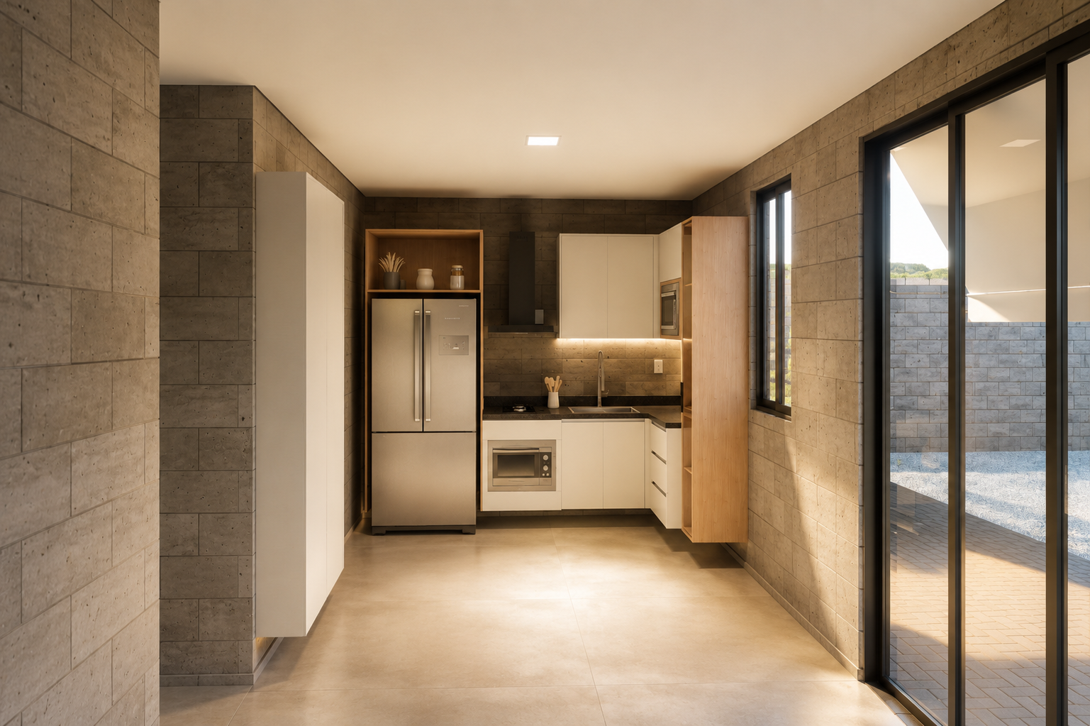 Cozinha — render